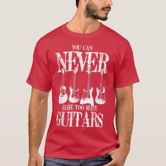 Funny Guitar Player Men Women Music Lover Musician T-Shirt