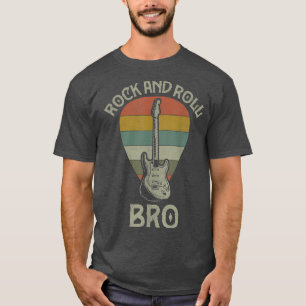 Funny Guitarist Bro s, Sibling Brother Guitar Play T-Shirt