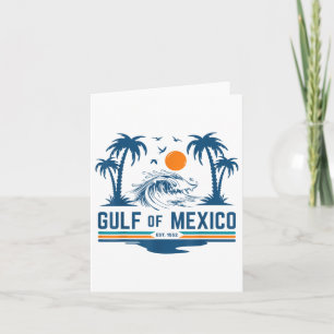 Funny Gulf Of Mexico Gulf Of Usa America 2025  Card