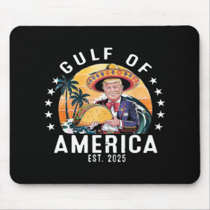 Funny Gulf Of Us.america Est 2025 President Trump Mouse Mat