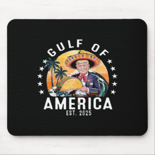 Funny Gulf Of Us.america Est 2025 President Trump Mouse Mat