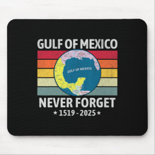 Funny Gulf Of Usa America Gulf Of Mexico Never For Mouse Mat