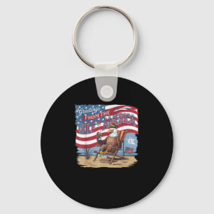 Funny Gulf Of Usa Trump Greetings From The Gulf Of Key Ring