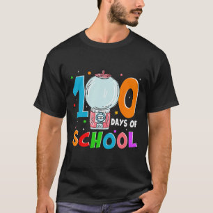 Funny Gumbyll Machine 100 Days Of School Shirts Ki