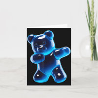 Funny Gummy Bear Art For Men Women Kids Candy Bear