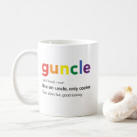 Funny Guncle Definition Print