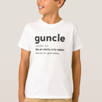 Funny Guncle Definition Print
