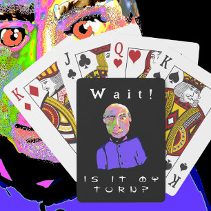 Funny Guy, My Turn Personalise Text Playing Cards