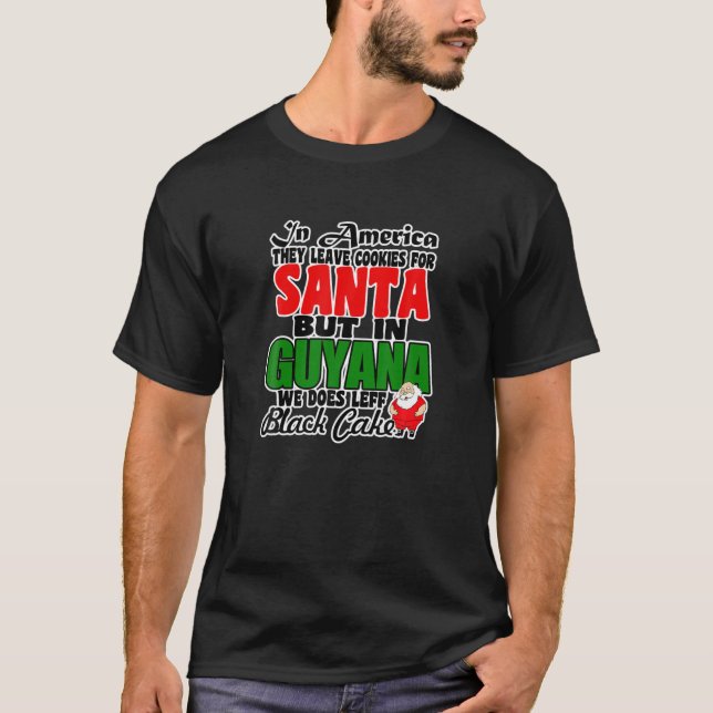 Funny Guyanese Christmas T-Shirt (Front)