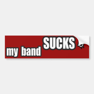 Funny guys girls Punk rock music band humour Bumper Sticker