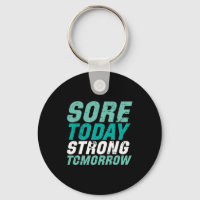 Funny Gym Fitness Sore Today Strong Tomorrow