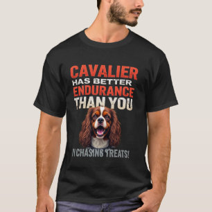 Funny Gym for Cavalier King Charles Spaniel Dog O T-Shirt