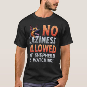 Funny Gym for German Shepherd Dog Owners T-Shirt