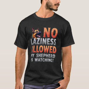 Funny Gym for German Shepherd Dog Owners T-Shirt