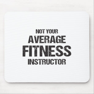 Funny Gym Instructor Workout Fitness Gift Bodybuil Mouse Mat
