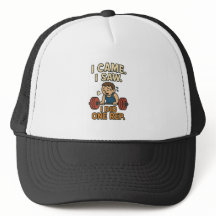Funny Gym Quote Trucker Hat