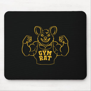 Funny Gym Rat Bodybuilding For Gym Lovers  Mouse Mat