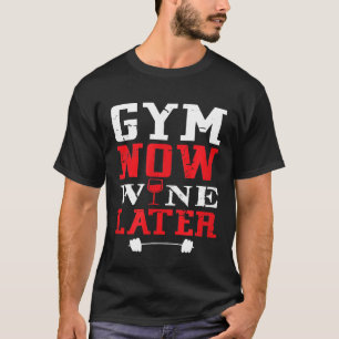Funny Gym Wine Workout Graphic T-Shirt