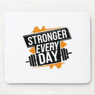 Funny Gym Workout Fitness Bodybuilding Sports Weig Mouse Mat