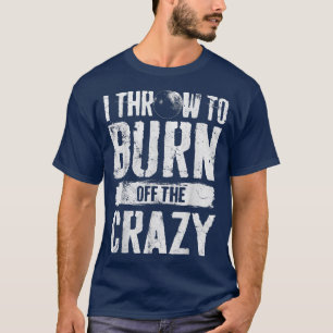 Funny Gym Workout Quote Vintage Athlete Shot Put T T-Shirt