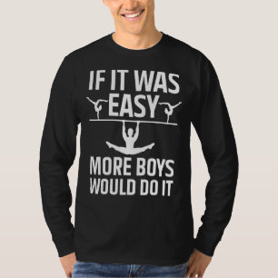Funny Gymnastics Art For Men Women Handstand Gymna T-Shirt