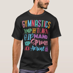 Funny Gymnastics For Women And Girls T-Shirt