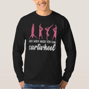 Funny Gymnastics Gymnast Gift For Girls Women Cool T-Shirt