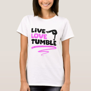 Funny Gymnastics Quotes Gymnastics Coach Cheerlead T-Shirt