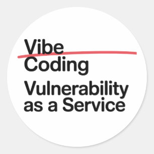 funny hacker cyber technology classic round sticker