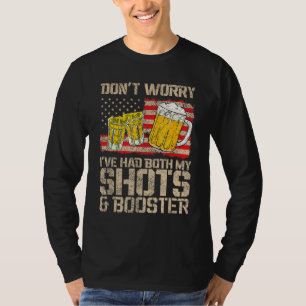 Funny Had My 2 Shots Don't Worry Had Both My Shots T-Shirt