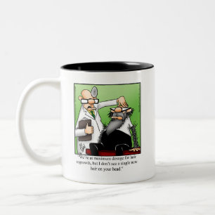 Funny Hair Growth Humor Mug