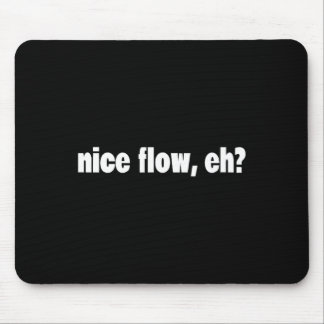 Funny Hair Meme - Sports - Hockey Hair - Flow Mouse Mat