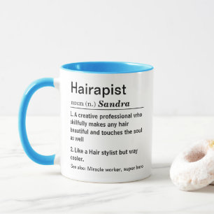 Funny Hairapist Definition  Mug