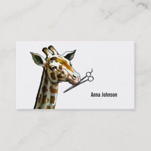 funny hairstylist hair stylist cosmetologist business card