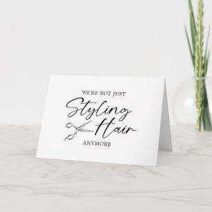 Funny Haistylist Pregnancy Announcement
