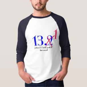 funny half marathon t-shirt design sports shirt