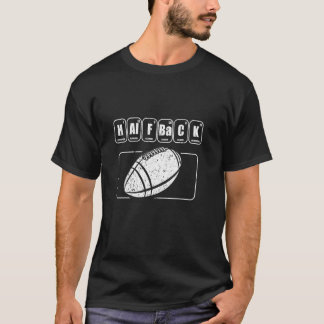 Funny Halfback Lover Periodic Elements Halfback T-Shirt