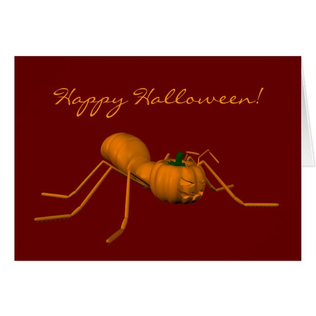 Funny Halloween Ant (Front Horizontal)