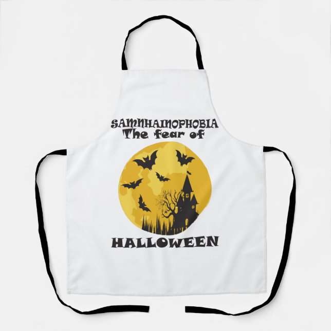 Funny Halloween Apron (Front)
