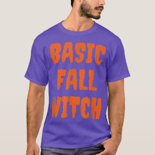 Funny Halloween Basic Fall Witch Halloween 917 T-Shirt