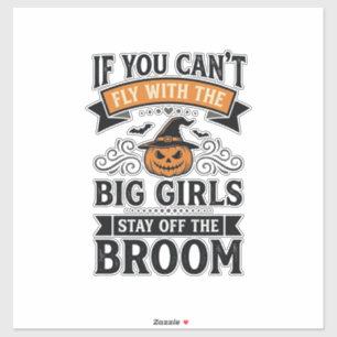 Funny Halloween Big Girls Broom Vintage Shirt Desi