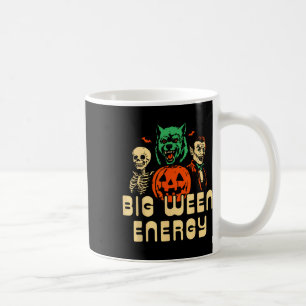 Funny Halloween Big Ween Energy Uni Coffee Mug