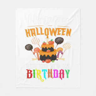 Funny Halloween Birthday Costume Shirts,Halloween Fleece Blanket