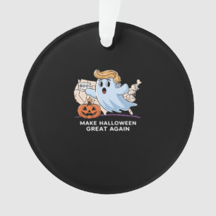 Funny Halloween Boo, Pumpkin Trumpkin, Make Hallow Ornament