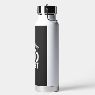 Funny Halloween Boo Sheet Ghost Design_1 Water Bottle