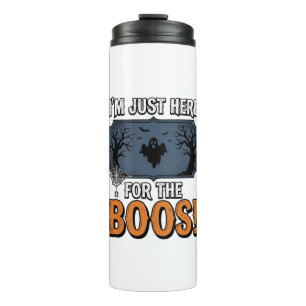 Funny Halloween Boos Vintage Ghost Shirt Design_1 Thermal Tumbler