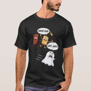 Funny Halloween Camping Smores Smores Marshmallow T-Shirt