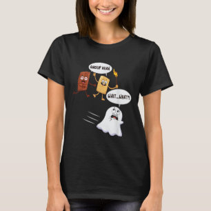 Funny Halloween Camping Smores Smores Marshmallow T-Shirt