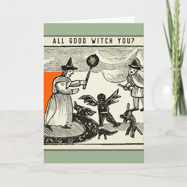 Funny Halloween Card (Front)