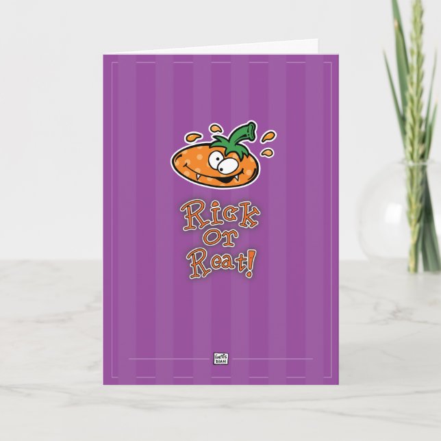 Funny Halloween Card (Front)